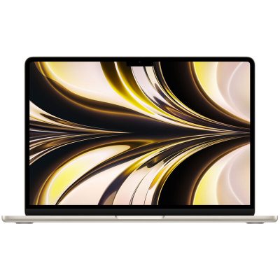 Apple MacBook Air 13.6" Retina Display,(Mid 2022) Apple M2, 8GB RAM, 256GB SSD, 8-core GSSD, MacOS - Starlight