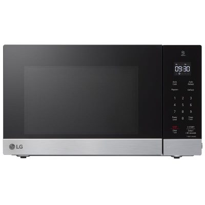 LG 18. in 0.9 cu. ft. Countertop Microwave with 10 Power Levels & Sensor Cooking Controls - Stainless Steel