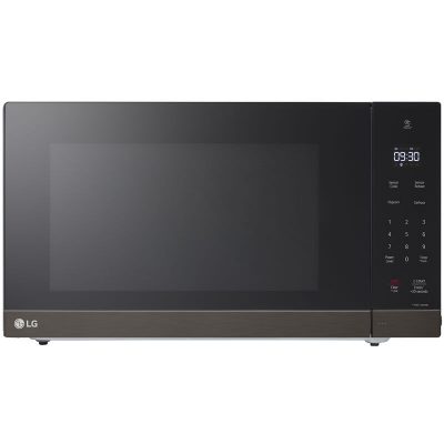 LG 24 in. 2.0 cu. ft. Countertop Microwave with 10 Power Levels & Sensor Cooking Controls - Black Stainless Steel
