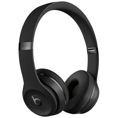 Beats Solo3 Wireless On-Ear Headphones with Apple W1 Headphone Chip - Black
