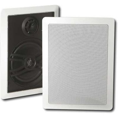 Yamaha 3-Way In-Wall Speakers with 6.5" Woofers - White