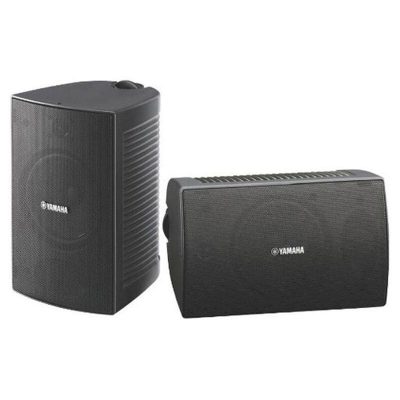 Yamaha 2-Way Indoor/Outdoor Speakers with 6.5" Woofers - Black