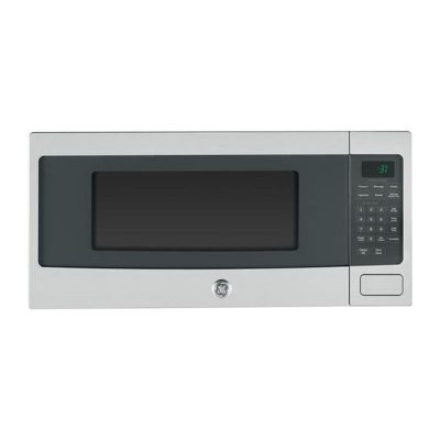 GE Profile 24 in. 1.1 cu.ft Countertop Microwave with 10 Power Levels & Sensor Cooking Controls - Stainless Steel