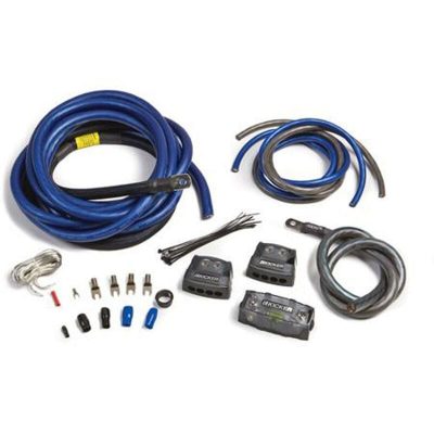 Kicker 1/0 Gauge Dual Amplifier Power Wiring Kit