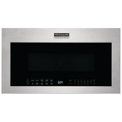 Frigidaire Professional 30 in. 1.9 cu. ft. Over-the-Range Microwave with 9 Power Levels, 400 CFM & Sensor Cooking Controls - Smudge-Proof Stainless Steel