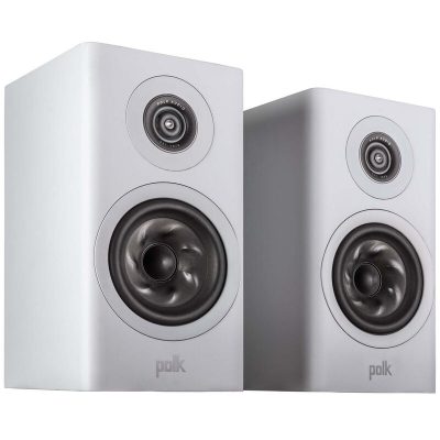 Polk Reserve R100 Premium Compact Bookshelf Speakers (Pair) - White