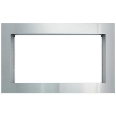 Sharp 27 in. Built-in Trim Kit for Microwaves - Stainless Steel