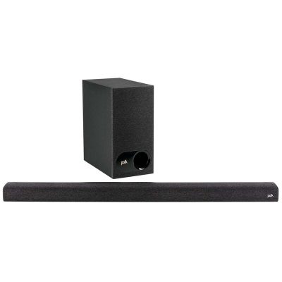 Polk Signa S3 Sound Bar with Wireless Subwoofer & Built-In Chromecast - Black