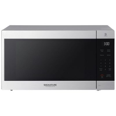 Signature Kitchen Suite 24 in. 2.0 cu. ft. Countertop Microwave with 10 Power Levels & Sensor Cooking Controls - Stainless Steel