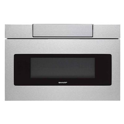 Sharp 30 in. 1.2 cu. ft. Microwave Drawer with 11 Power Levels & Sensor Cooking Controls - Stainless Steel