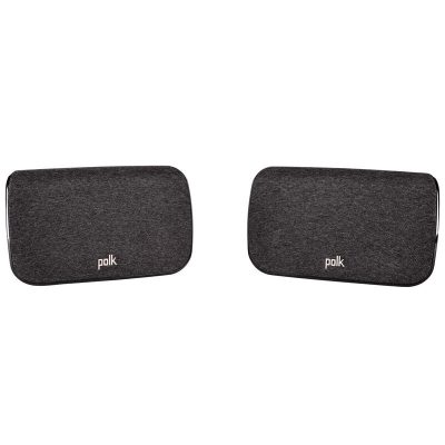Polk Signa S3 SR2 Wireless Surrounds Speakers (Pair) for Select Sound Bars - Black
