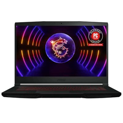 MSI Thin GF63 12VE-201US 15.6" Laptop i5-12450H 16GB 512GB SSD RTX4050 W11 Black