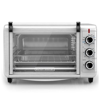 Black & Decker Crisp n Bake Air Fryer Toaster Oven - Stainless Steel