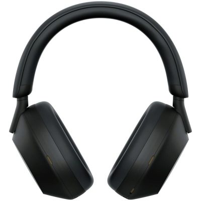 Sony - WH-1000XM5 Wireless Noise-Canceling Over-the-Ear Headphones - Black