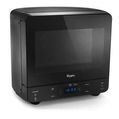 Whirlpool 16 in. 0.5 cu.ft Countertop Microwave with 10 Power Levels - Black
