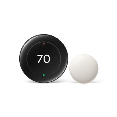 Google Nest Learning Thermostat (4th Gen) with Nest Temperature Sensor (2nd Gen)