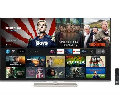 JVC LT-55CF820 Fire TV Edition 55′ Smart 4K Ultra HD HDR QLED TV with Amazon Alexa