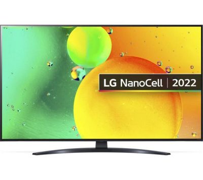 LG 43NANO766QA 43′ Smart 4K Ultra HD HDR LED TV with Google Assistant & Amazon Alexa