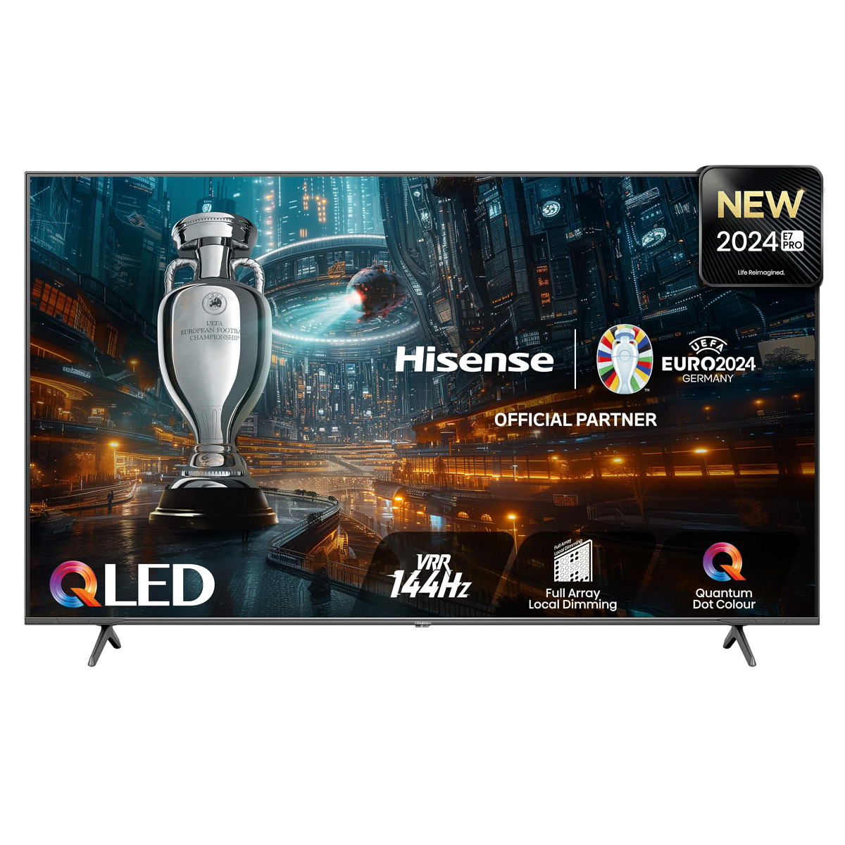 Hisense 65E7HQTUK — 65" QLED 4K Smart TV