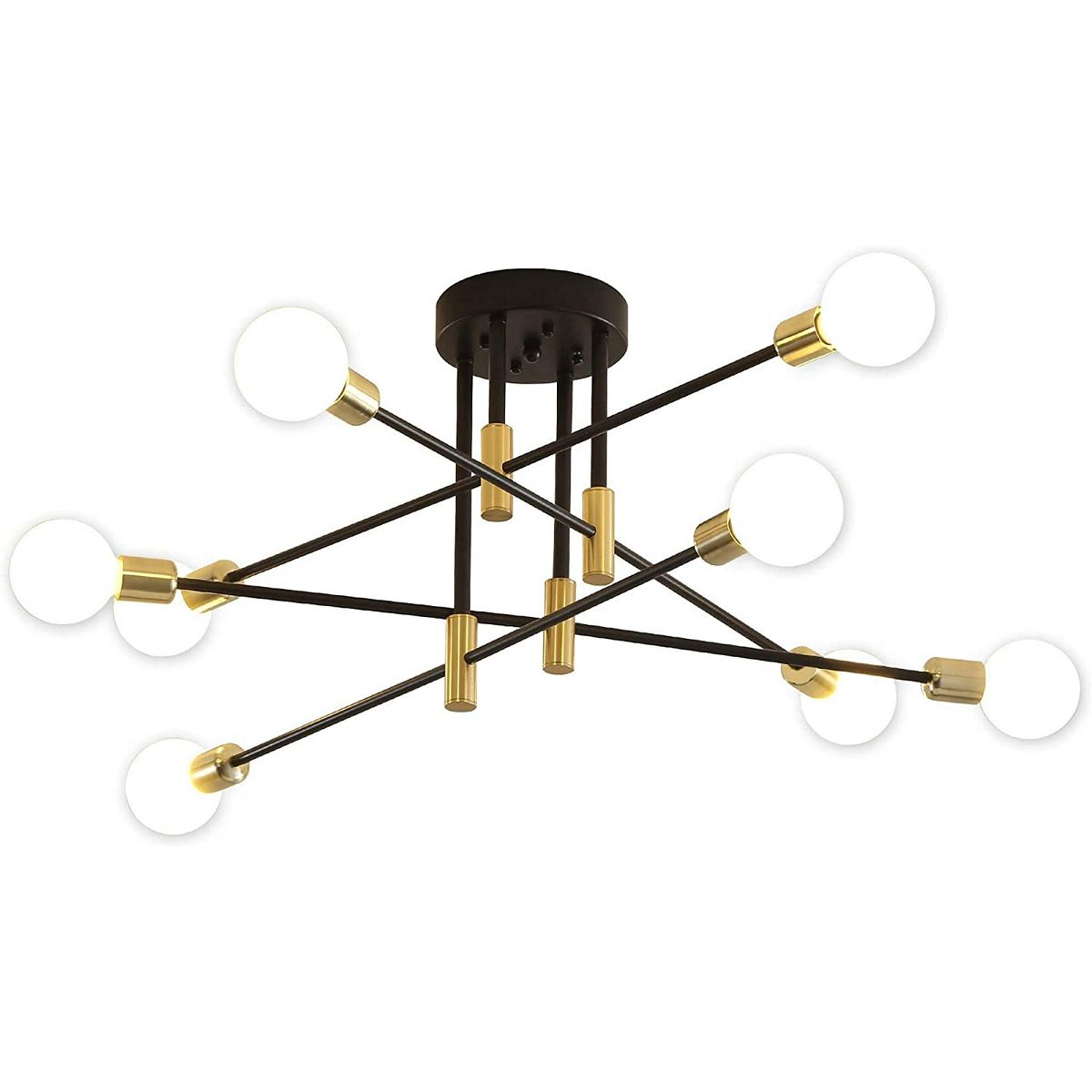 Sputnik Chandelier E26 Pendant Lighting Chandeliers Ceiling Light Fixture for Home Lighting Decor